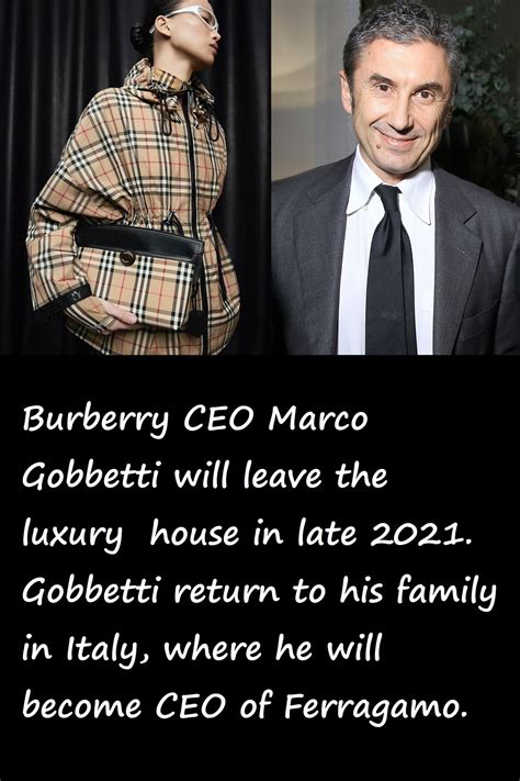 marco gobbetti leaving Burberry